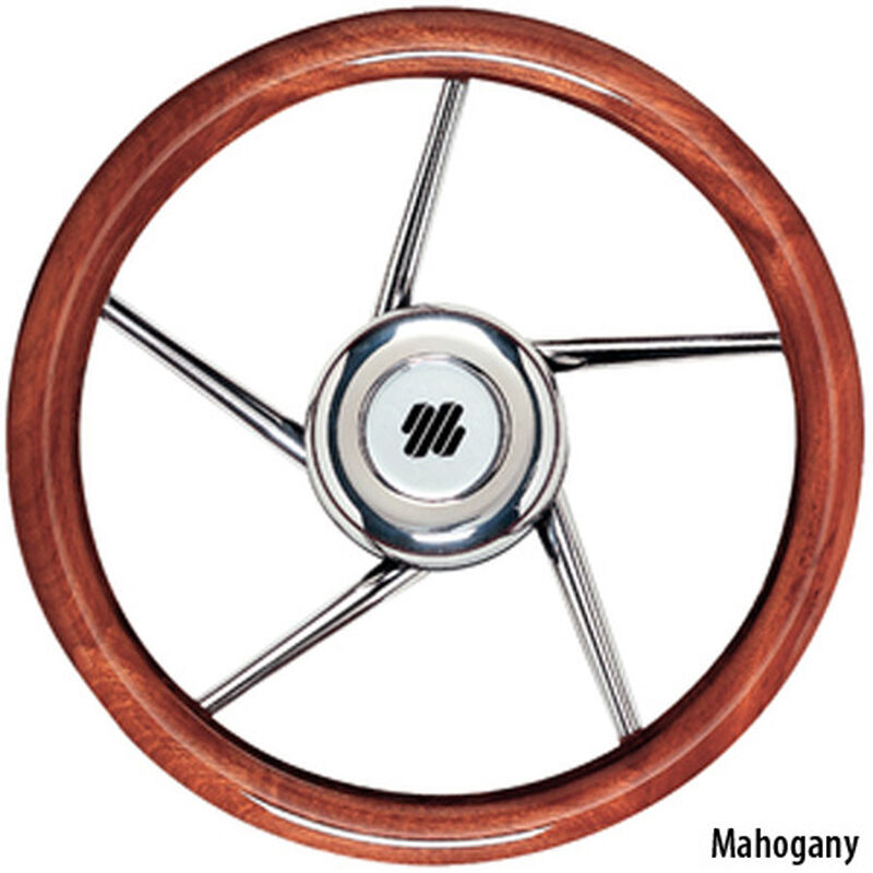 UFlex 5-Spoke Non-Magnetic Stainless Steel Steering Wheel image number 1